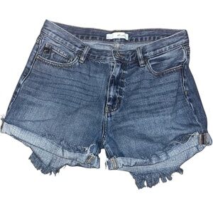Kancan high rise distressed shorts